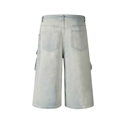 Workwear denim cropped pants for men | MuddyStock Originals