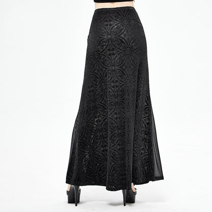 Court Cross-shaped See-through Skirt For Women All Products