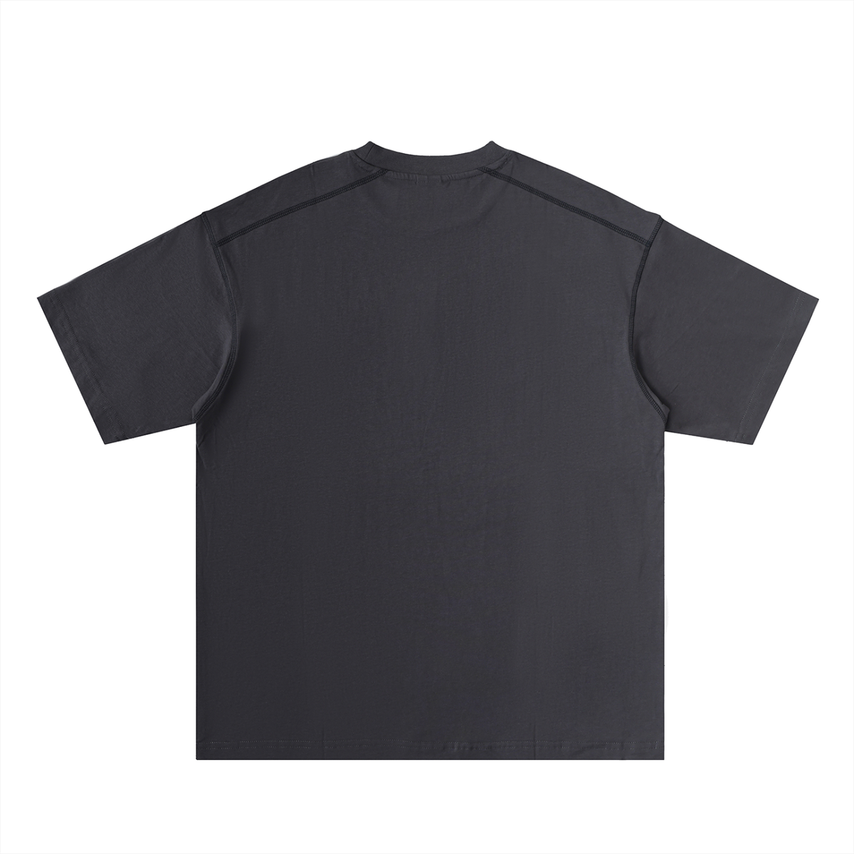 Oversized Contrast-Stitched Cotton Tee For Men | MuddyStock Originals