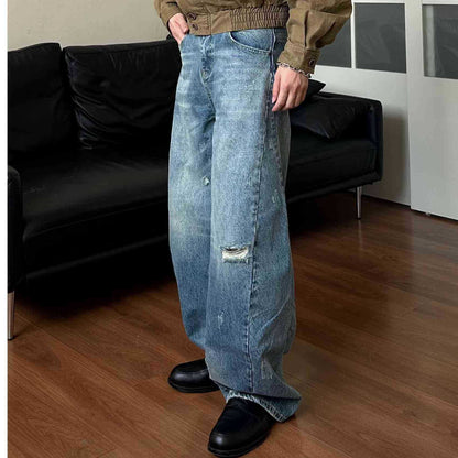 Loose Tapered Wide Leg Jeans for Men | MuddyStock Originals MuddyStock