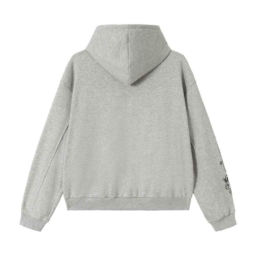 Abstract pattern dirty hoodie for women | MuddyStock Originals