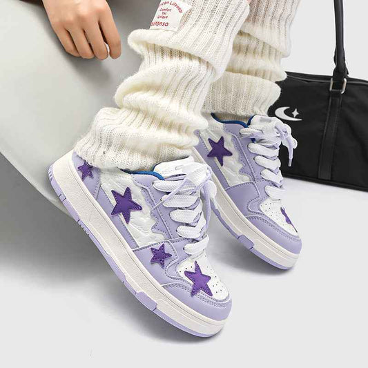 Star Collision Color Shoes For Men And Women null