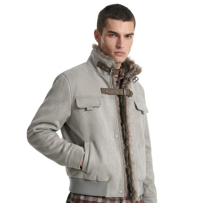 Warm and flannel cotton jacket short jacket for women | MuddyStock Originals