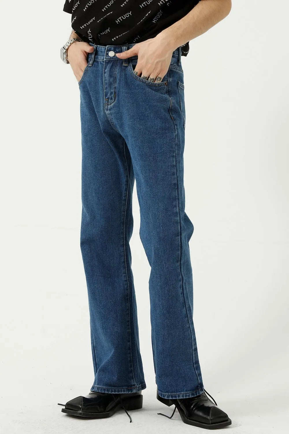 Mid Rise Jeans with Pockets For Men | MuddyStock Originals MuddyStock
