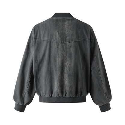 Wash water to make old baseball collars, workwear jackets