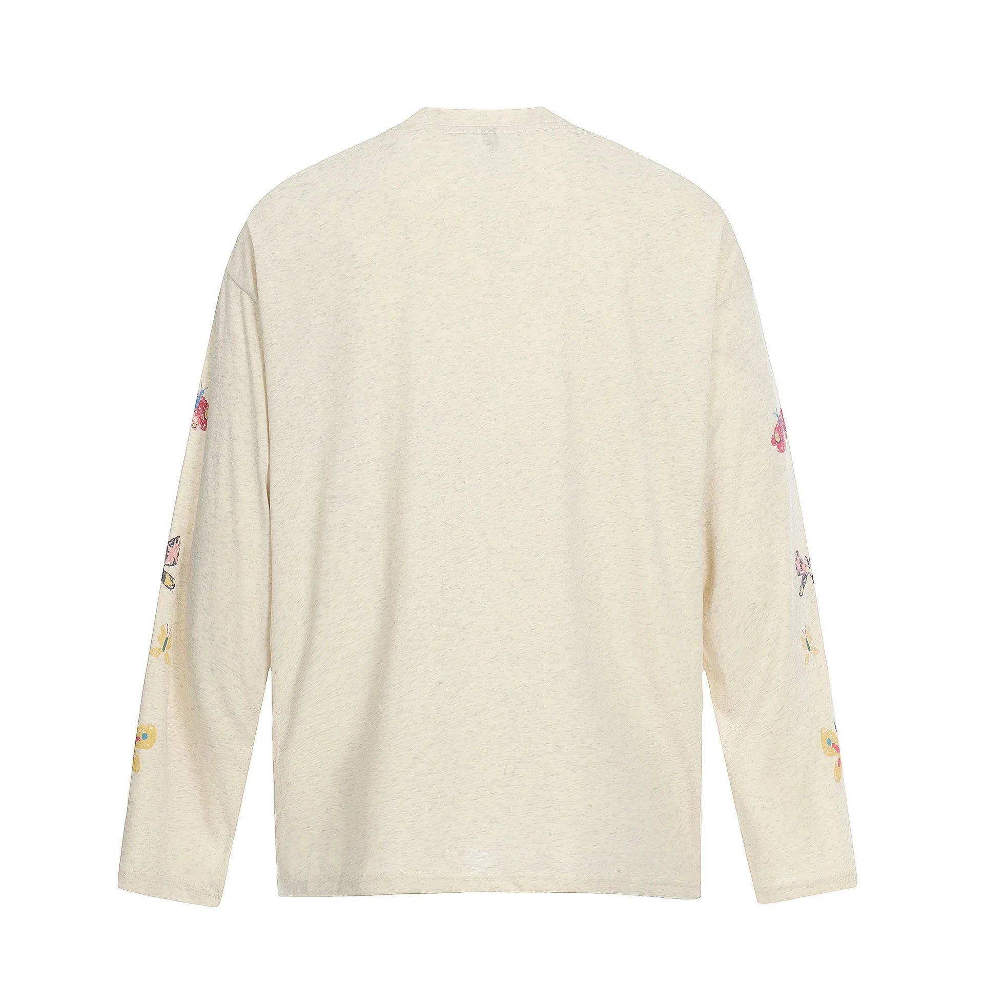 Hand-Drawn Graffiti Print Loose Fit Long Sleeve T-Shirt For Men And Women | MuddyStock Originals eprolo