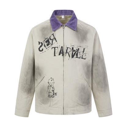Make old and dirty canvas jacket for men | MuddyStock Originals