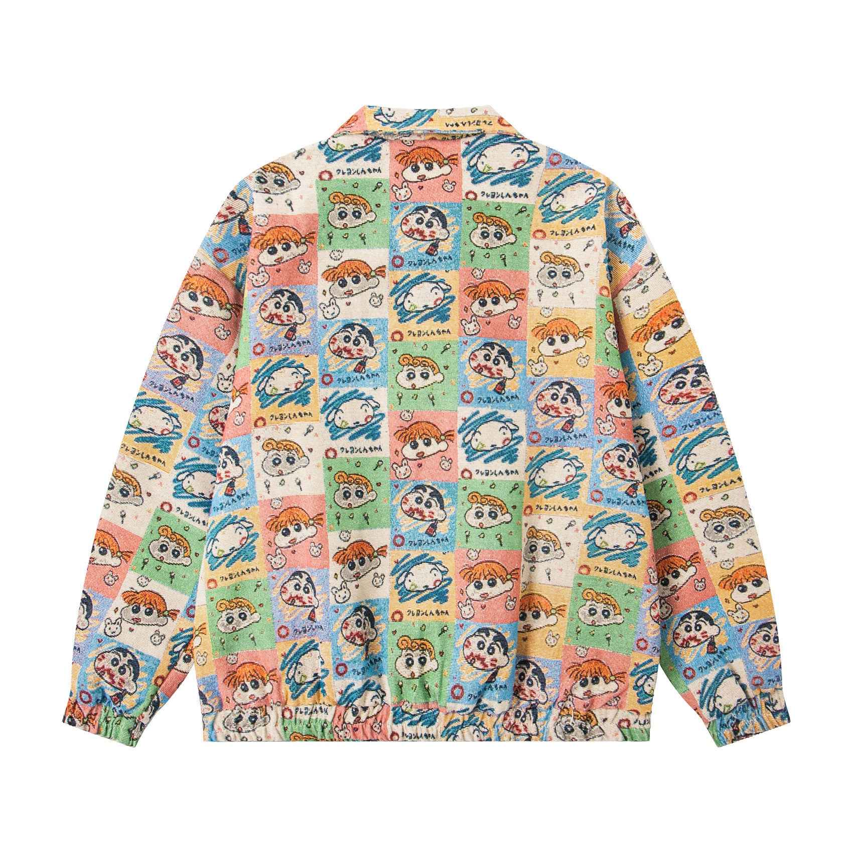 Retro Cartoon All-Over Print Lapel Jacket For Men And Women | MuddyStock Originals MuddyStock