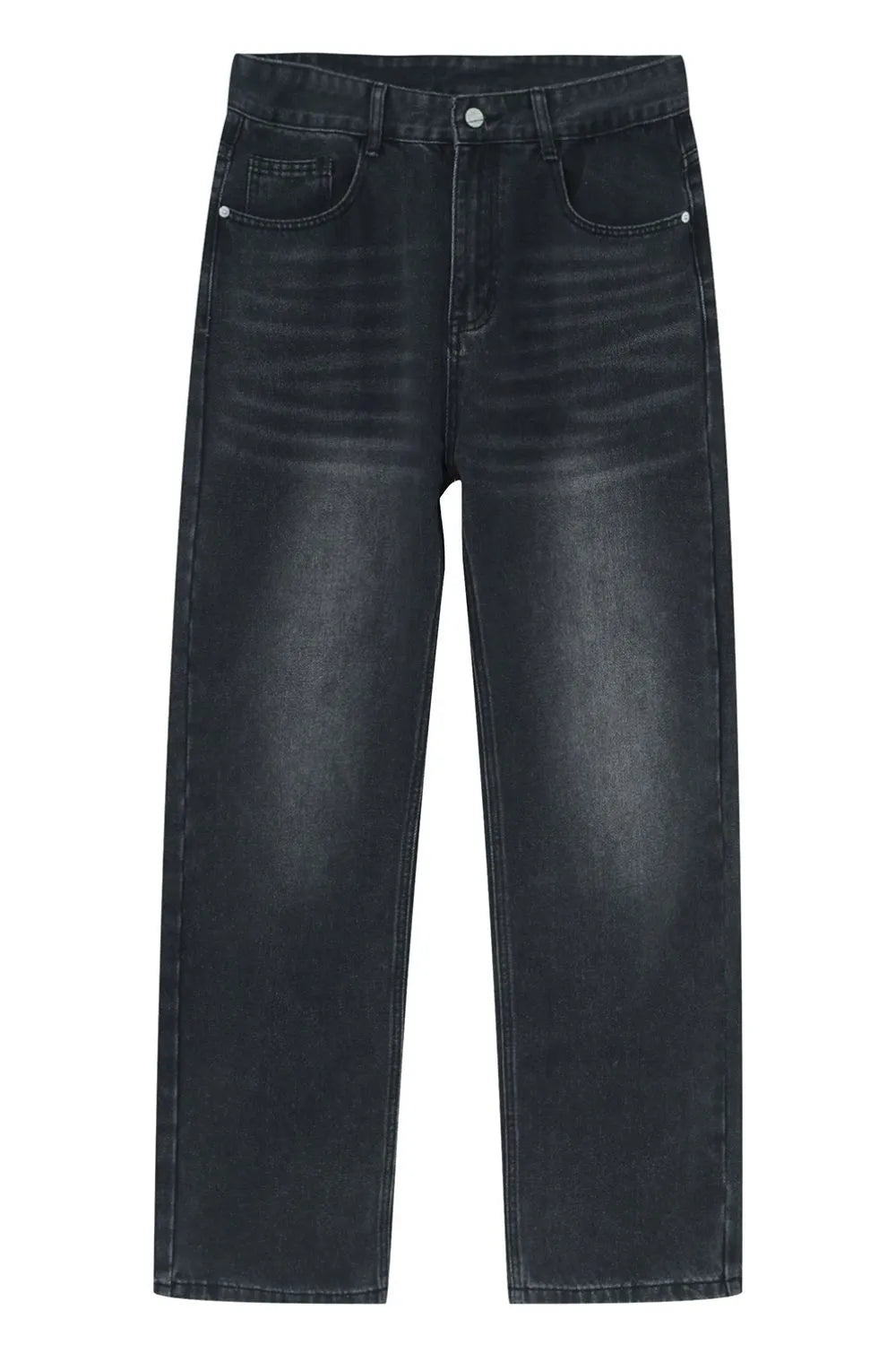 Straight Leg Jeans with Pockets For Men | MuddyStock Originals Dark Gray MuddyStock