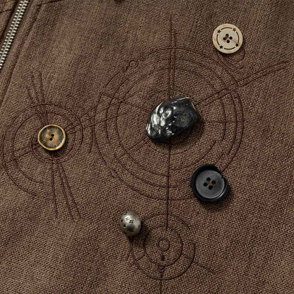 Loose workwear lapel jacket for women | MuddyStock Originals