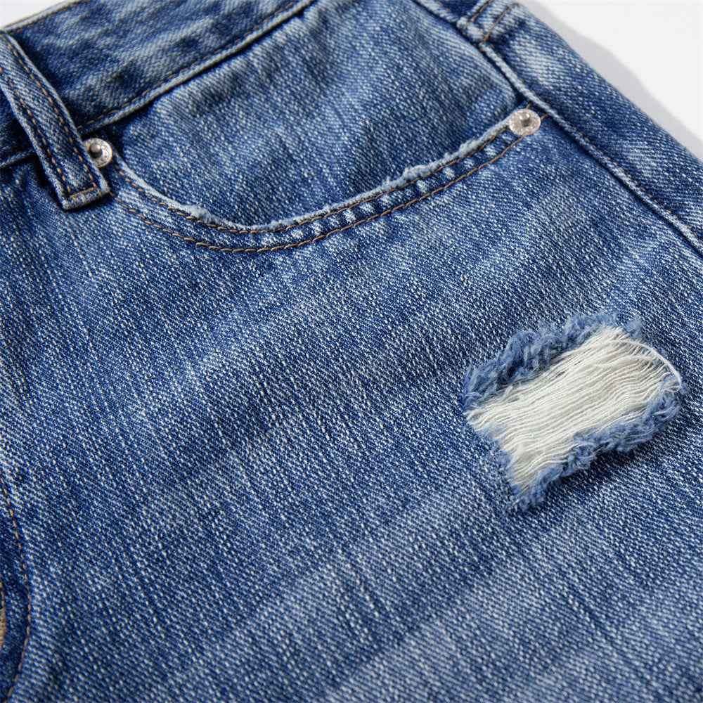 Ripped denim shorts for women | MuddyStock Originals