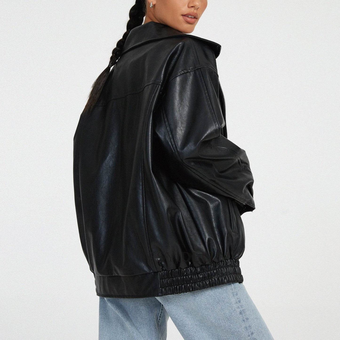 Leather Coat For Women MuddyStock