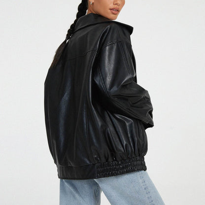 Leather Coat For Women MuddyStock
