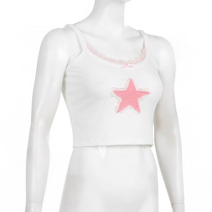 European And American Sweet And Spicy Crop-top Vest MuddyStock