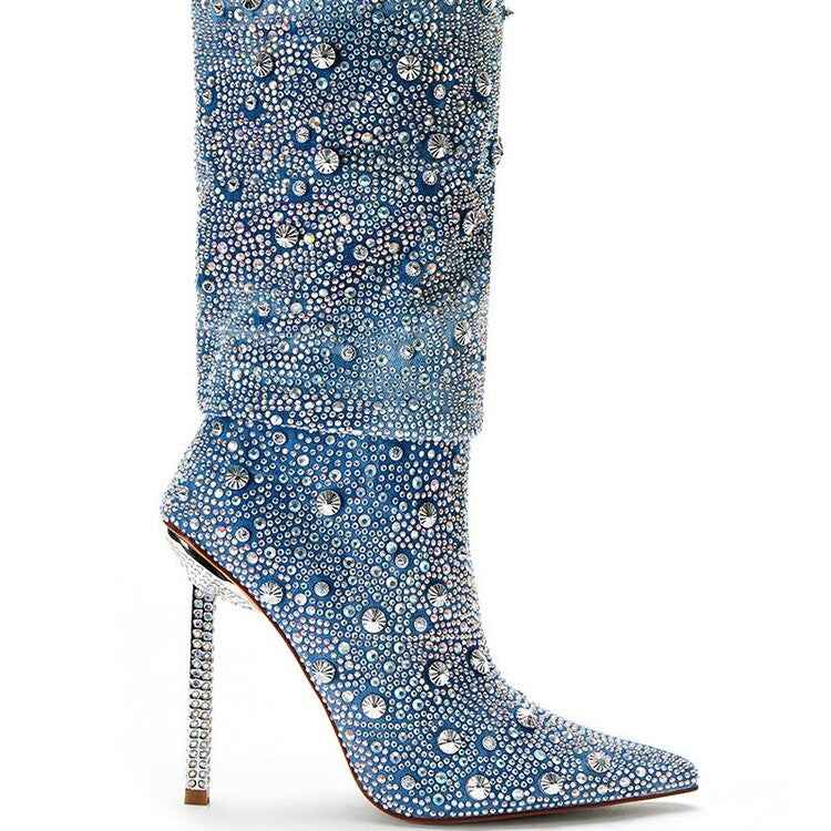 Pointy Heel Boots For Women