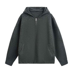 American Retro Hoodie For Men Carbon Gray