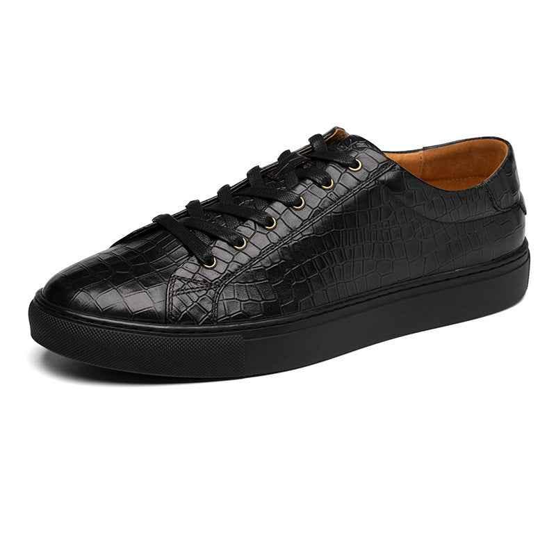Men's Toe Layer Pattern Sneakers null