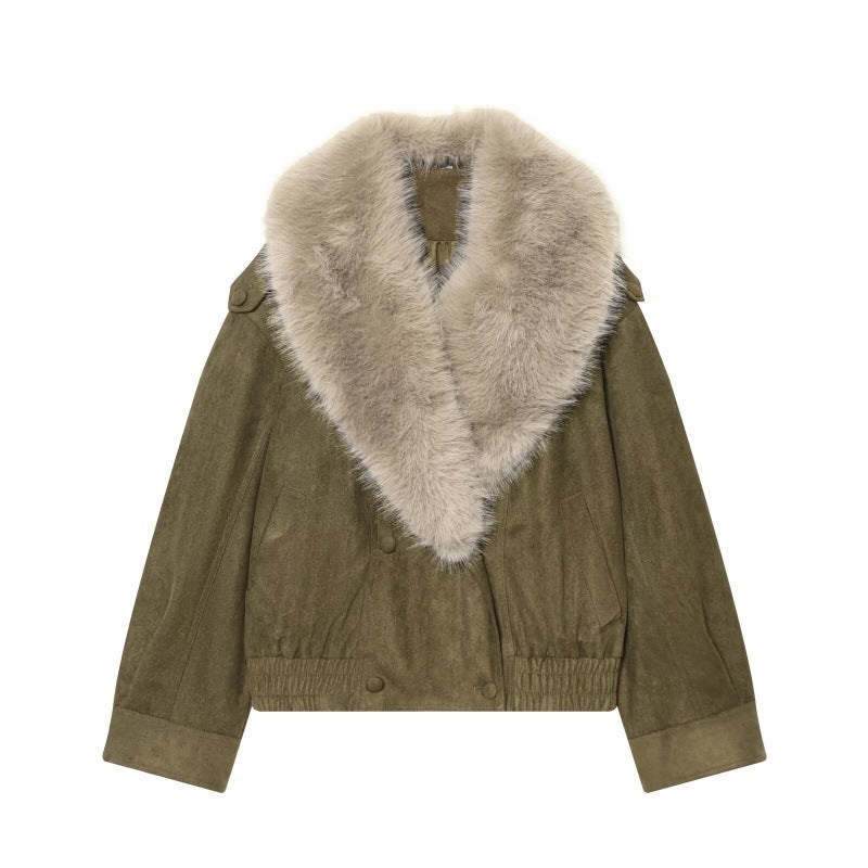 AutumnWinter Thickened Faux Fur Velvet Jacket Coat All Products