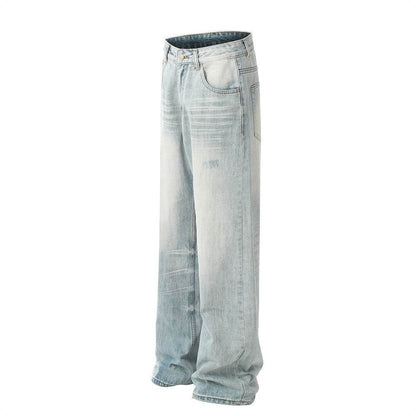 Vintage Washed Jeans For Men MuddyStock