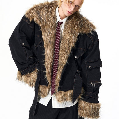 Advanced Quilted Fur Patchwork Jacket For Women MuddyStock All Products