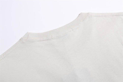 Kitten Print Casual Loose-fitting Pure Cotton Top For Men And Women MuddyStock