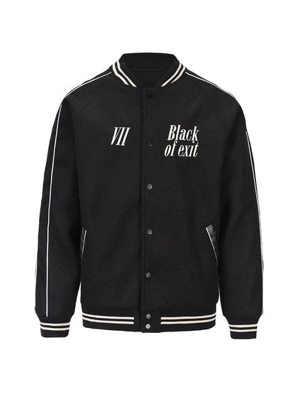 Men's High Street Embroidered Loose Baseball Uniform Jacket MuddyStock