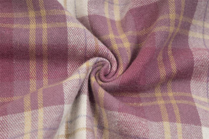 Loose Plaid Long Sleeve Shirt For Men And Women MuddyStock