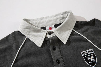 Racing Suit Short-sleeved Polo Shirt For Men MuddyStock