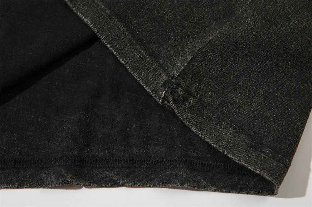 Five-pointed Star Design Loose T-shirt For Women MuddyStock