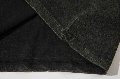 Five-pointed Star Design Loose T-shirt For Women MuddyStock