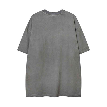 Car printed loose fitting men's and women's T-shirt | MuddyStock Originals MuddyStock