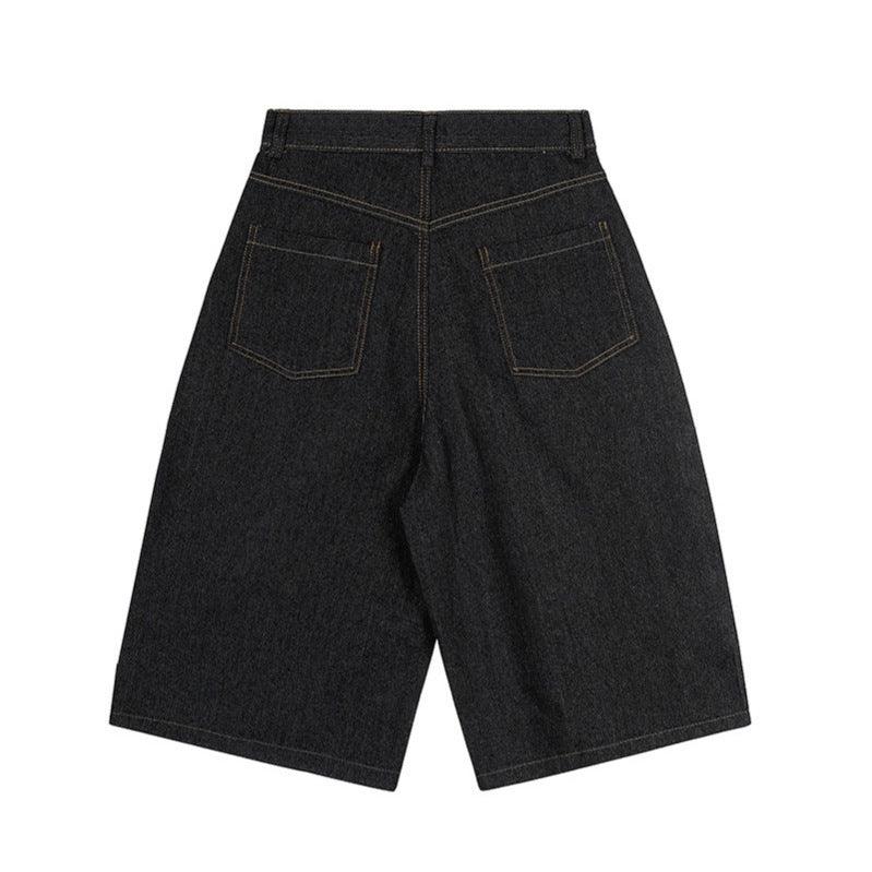 Letter towel embroidered washed shorts for women | MuddyStock Originals