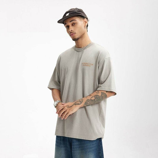 Embroidered T-shirt For Men And Women MuddyStock