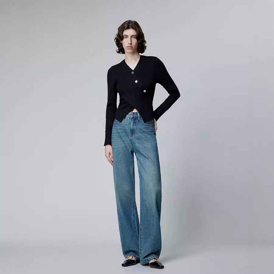 American Retro Jeans For Women MuddyStock