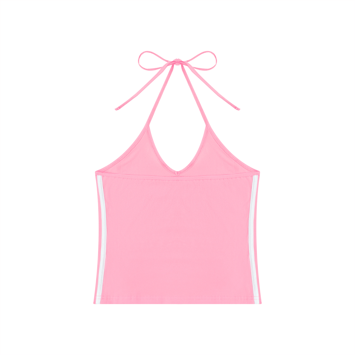 Women's Color Block Halter Crop Tank Top | MuddyStock Originals
