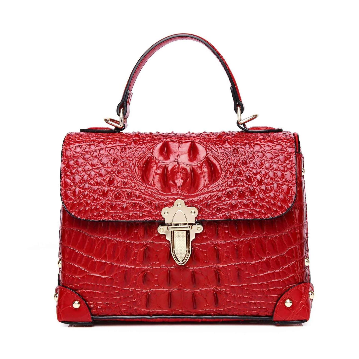 Casual Commuter Hand-held Diagonal Bag For Women Red