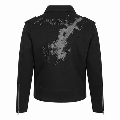 Print Button-Down Jacket for Men | MuddyStock Originals