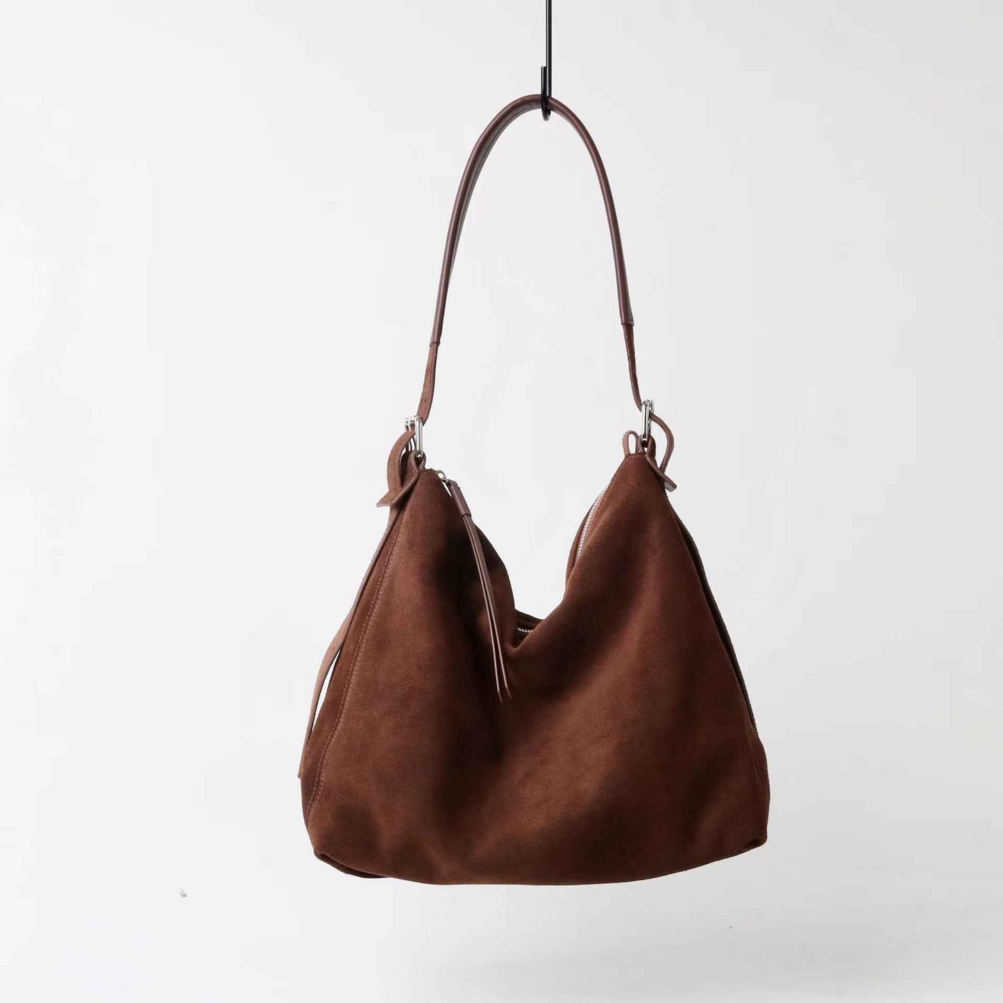 Leather Crossbody Shoulder Bag For Women Coffee