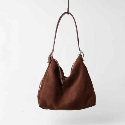 Leather Crossbody Shoulder Bag For Women Coffee