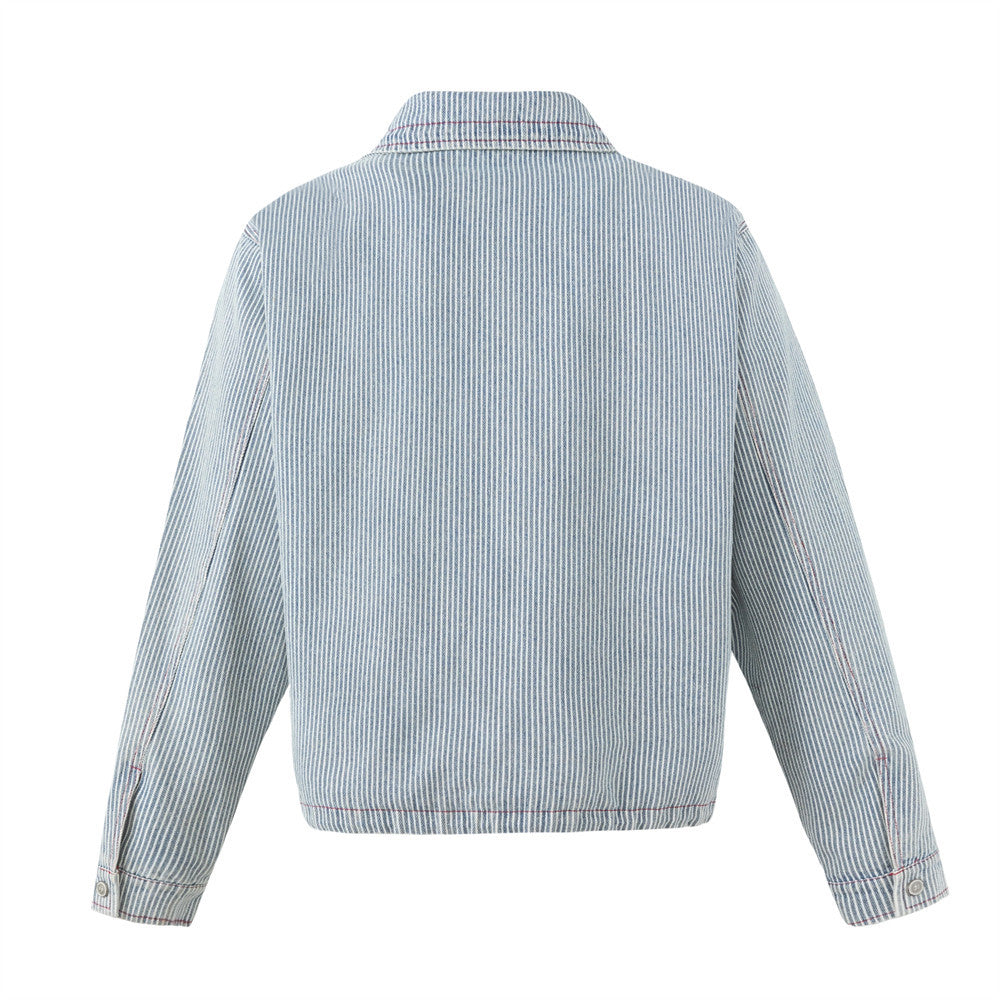 Vertical striped jacket for men | MuddyStock Originals