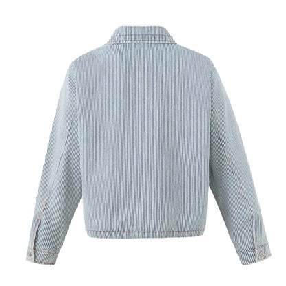 Vertical striped jacket for men | MuddyStock Originals