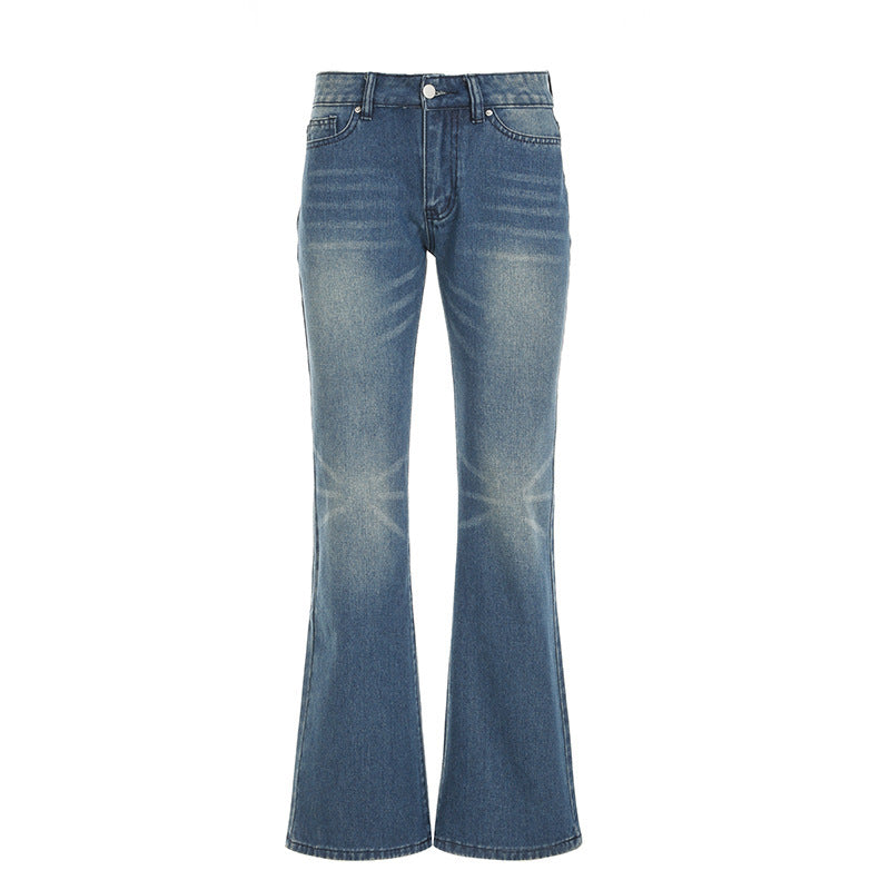 Basic versatile slim fit spicy girl jeans