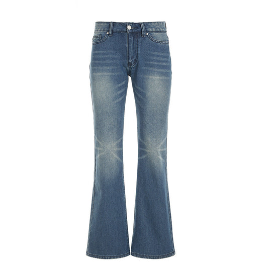 Basic versatile slim fit spicy girl jeans