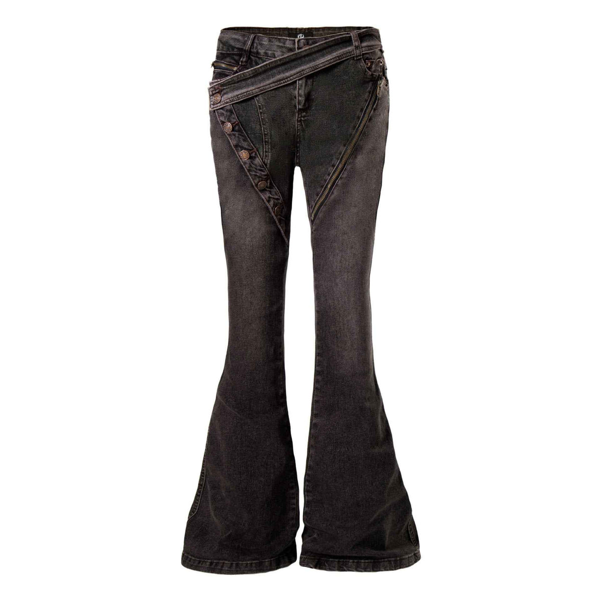 Heavy Industry Deconstructed Zipper Jeans For Women | MuddyStock Originals