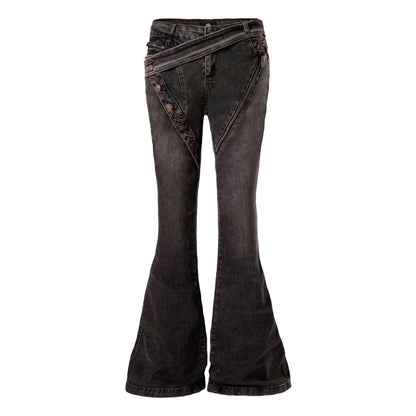 Heavy Industry Deconstructed Zipper Jeans For Women | MuddyStock Originals