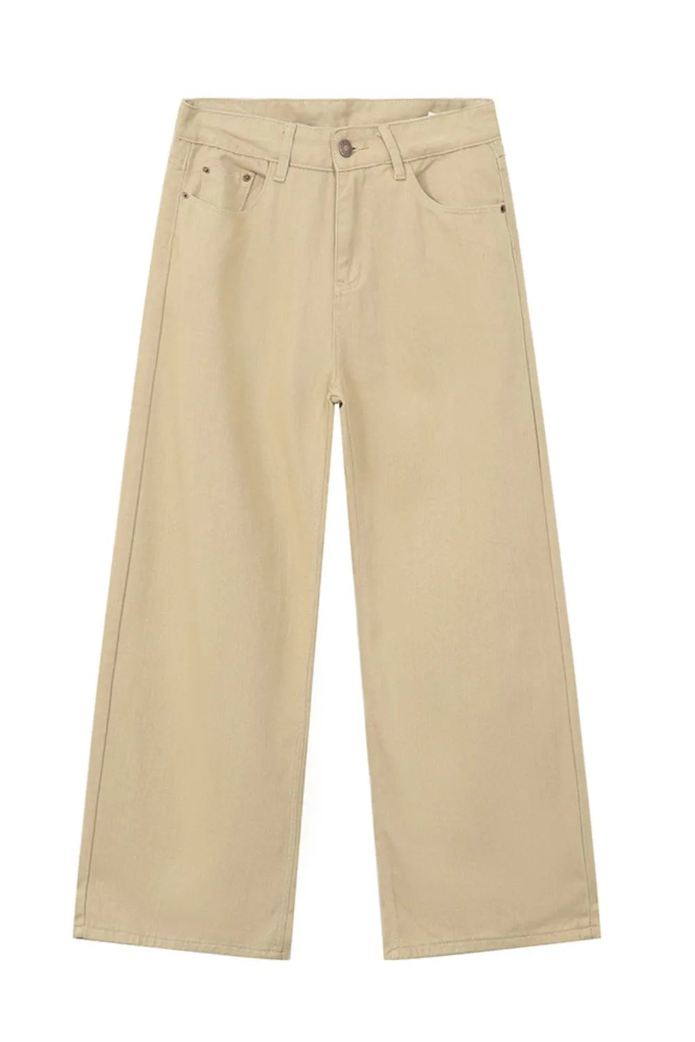 Wide Leg Jeans with Pockets For Men | MuddyStock Originals Khaki MuddyStock
