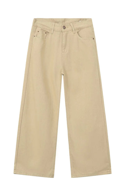 Wide Leg Jeans with Pockets For Men | MuddyStock Originals Khaki MuddyStock