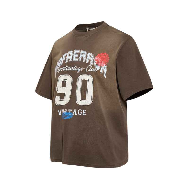 Spray painting old design short sleeve for men | MuddyStock Originals