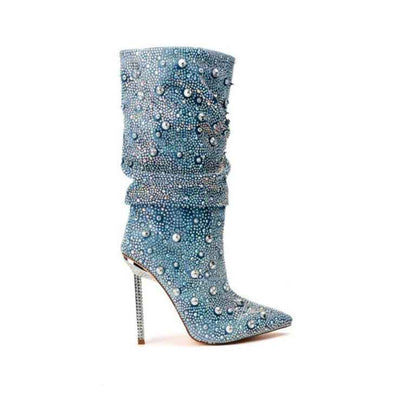 Pointy Heel Boots For Women