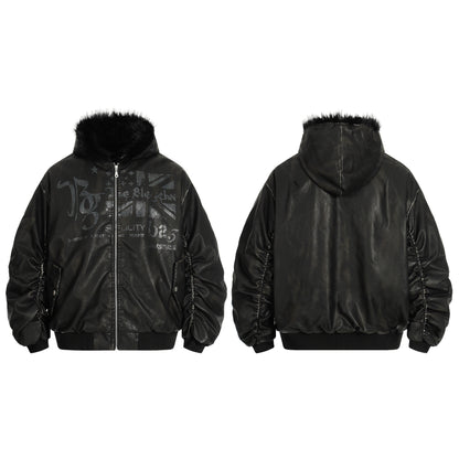 fur-trimmed jacket for women | MuddyStock Originals
